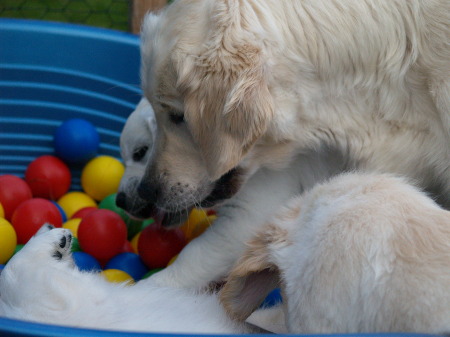 Mit Mama Betty...